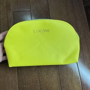 Lancome Make Up Bag Yellow Pouch only